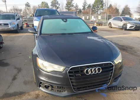 2012 Audi A6 3.0 Premium из США, поврежденный, VIN WAUHGAFC8CN145006